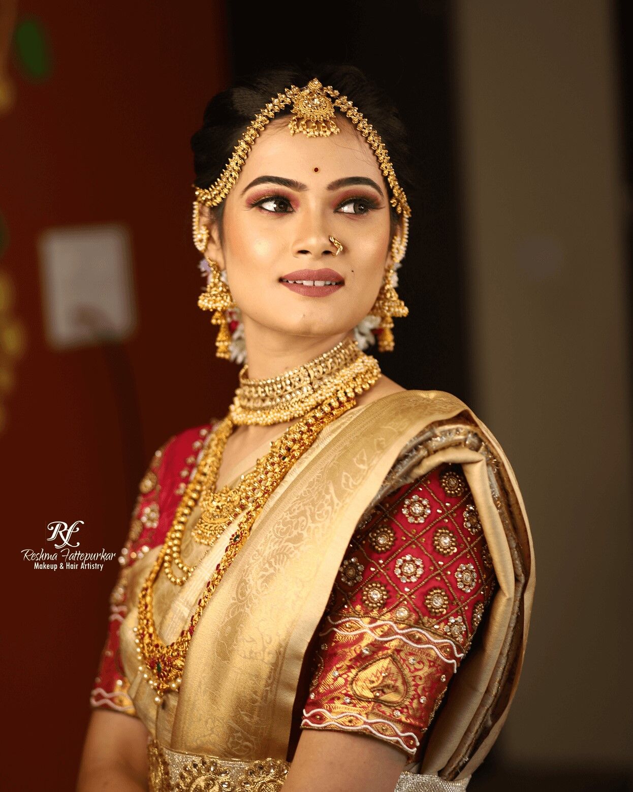 South Indian Bridal Front Hairstyles #SouthIndian #BridalHairstyle | Indian  bridal hairstyles, Indian bride hairstyle, South indian wedding hairstyles
