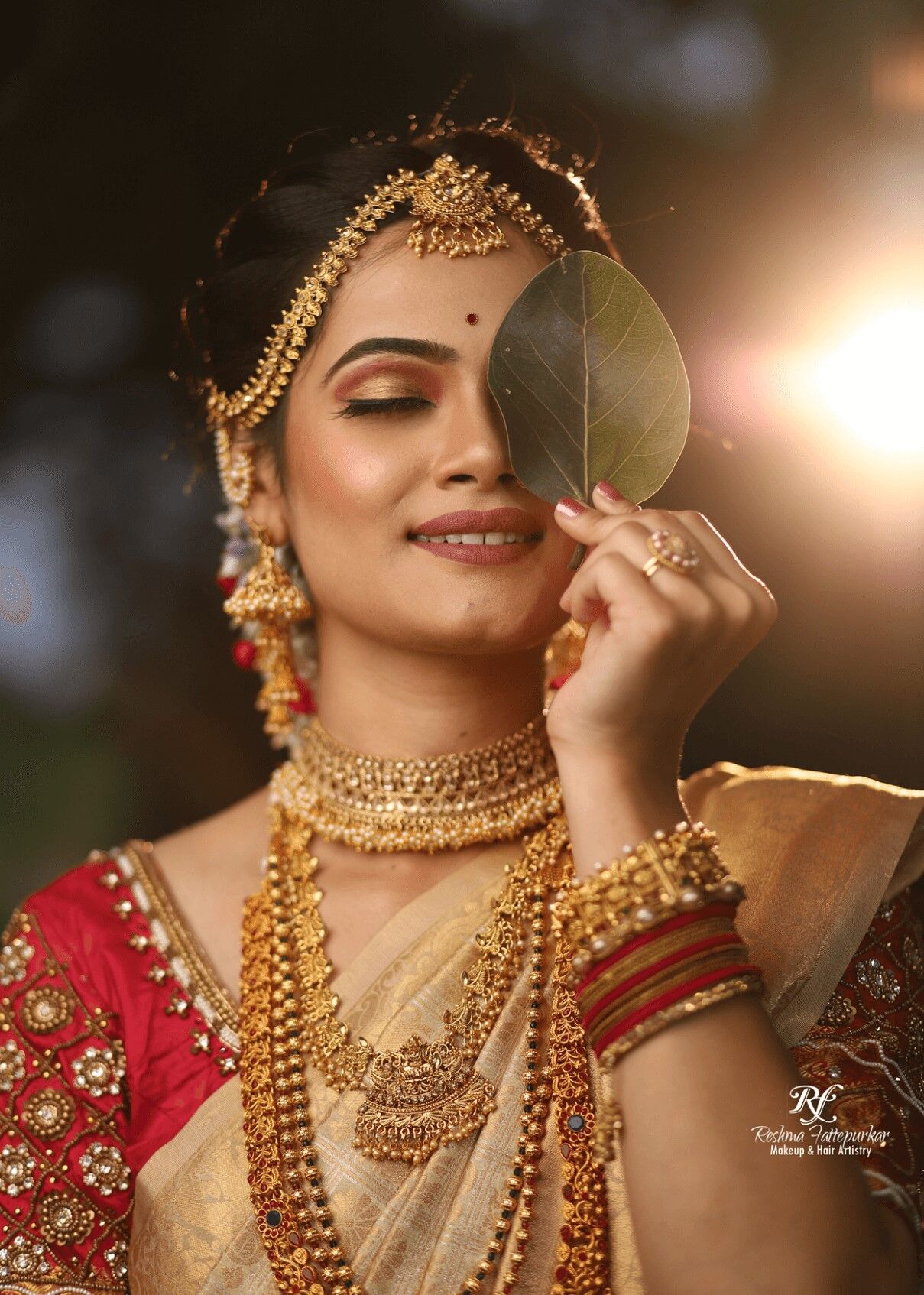 South Indian Look Reshma Fattepurkar