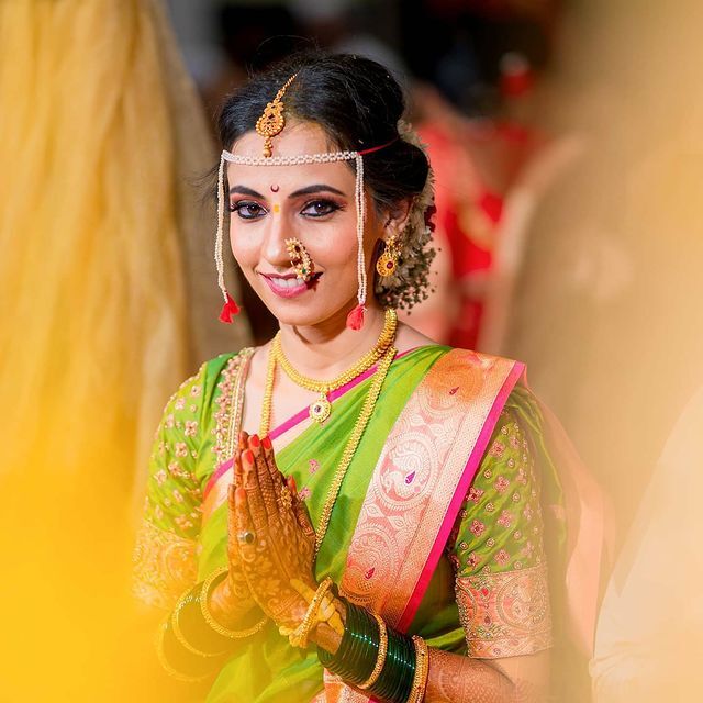 Trendy Maharashtrian Bridal Makeup Look Reshma Fattepurkar